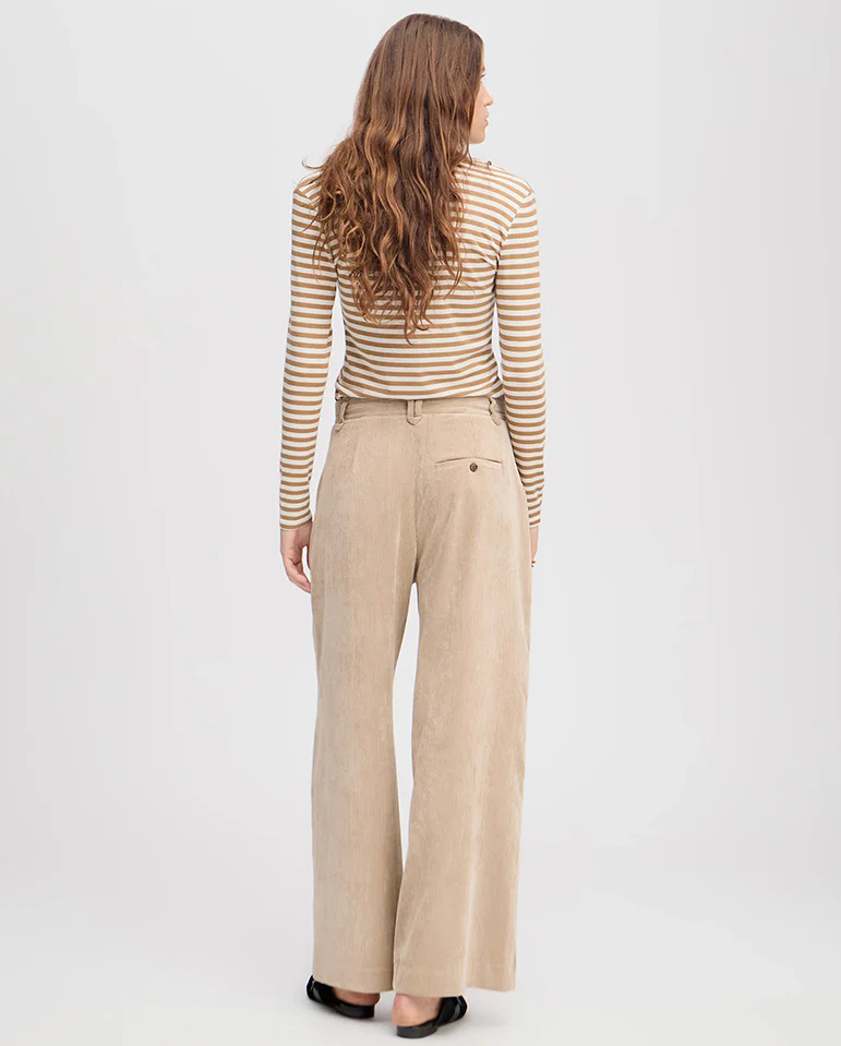 Lelouis Cord Pants - Latte - Image 4