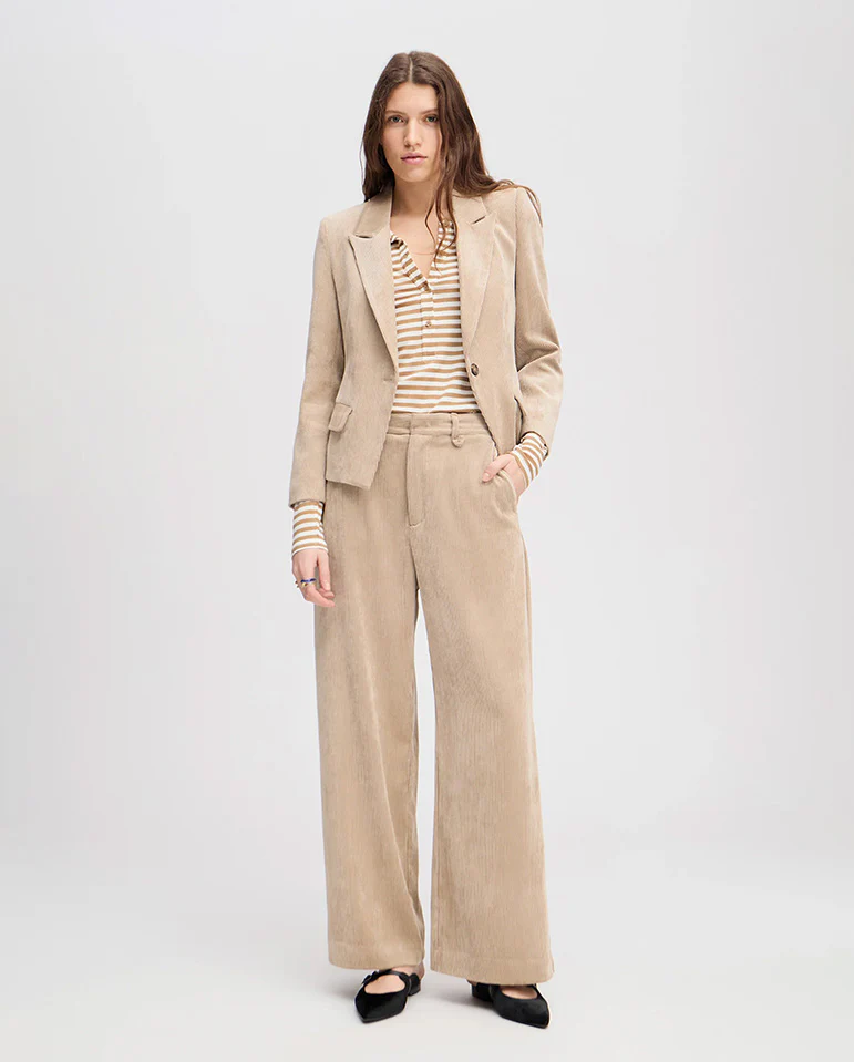 Lelouis Cord Pants - Latte - Image 6