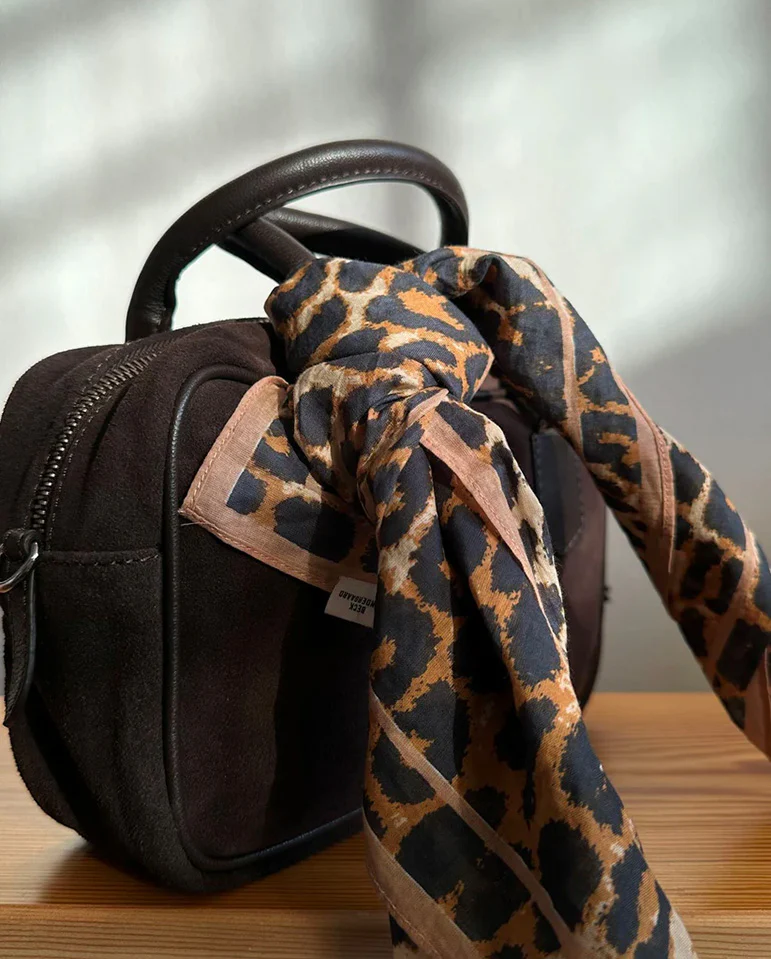 Leopa Edgia Cotta Scarf - Leopard Multi - Image 3
