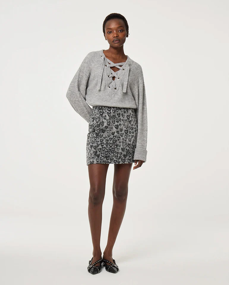 Liseth Pullover - Grey Melange - Image 3