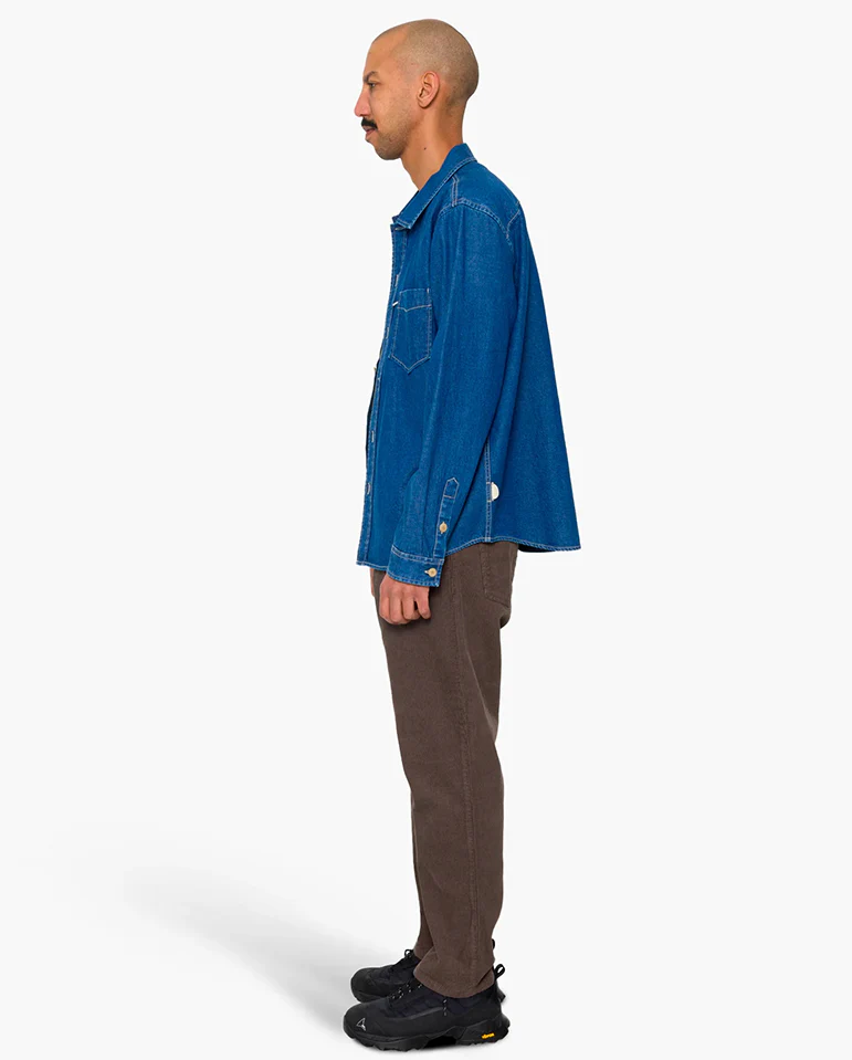 LOOP SHIRT - LIGHT DENIM - Image 4