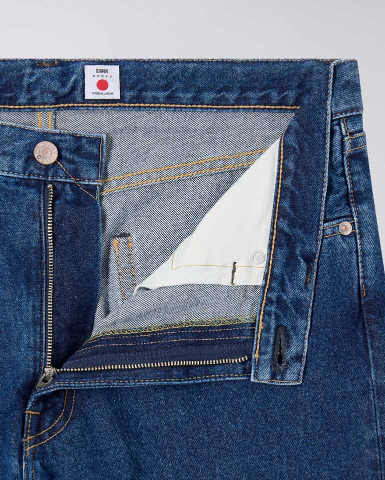 Loose Fit Kaihara Pure Indigo Openend - Mid Used - Image 5
