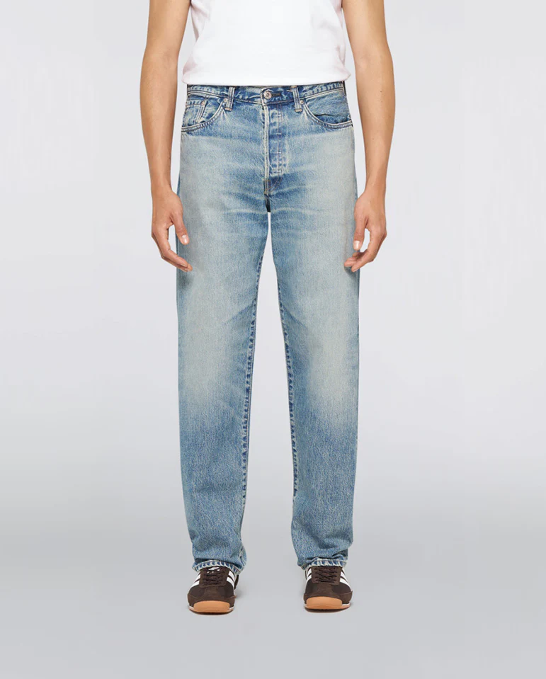 Loose Fit Kaihara Pure Indigo Rainbow Selvage - Light Used - Image 2