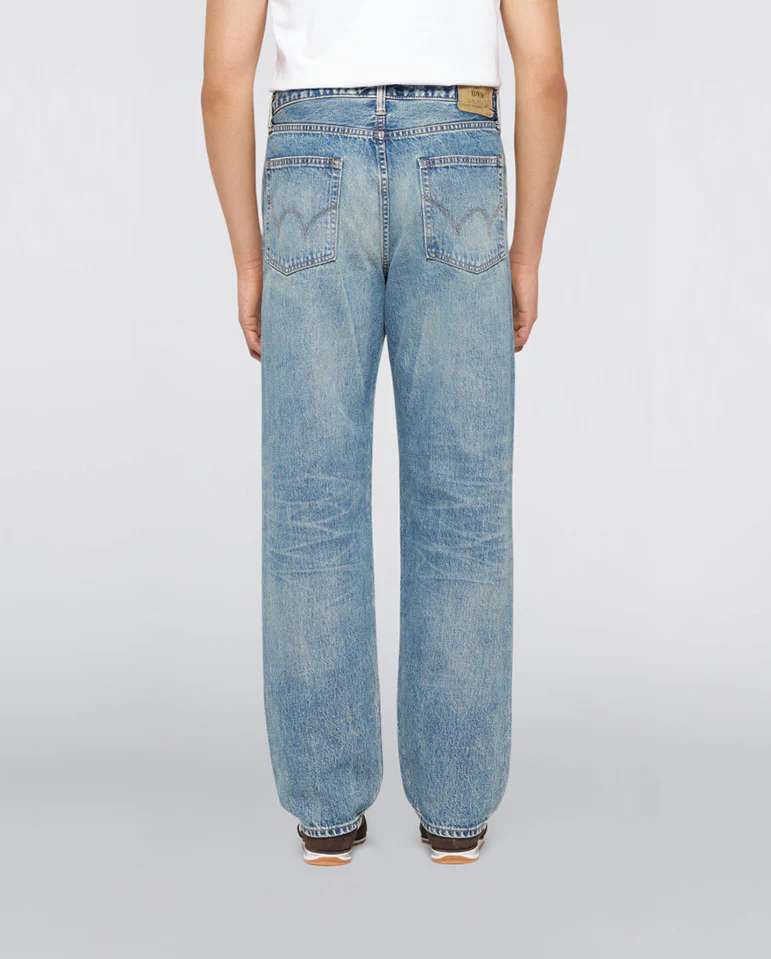 Loose Fit Kaihara Pure Indigo Rainbow Selvage - Light Used - Image 3
