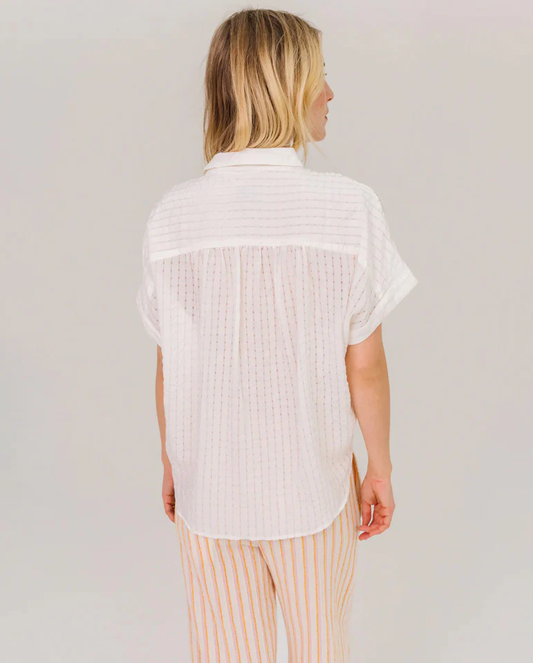 Louisa Pacora Blouse - White - Image 3