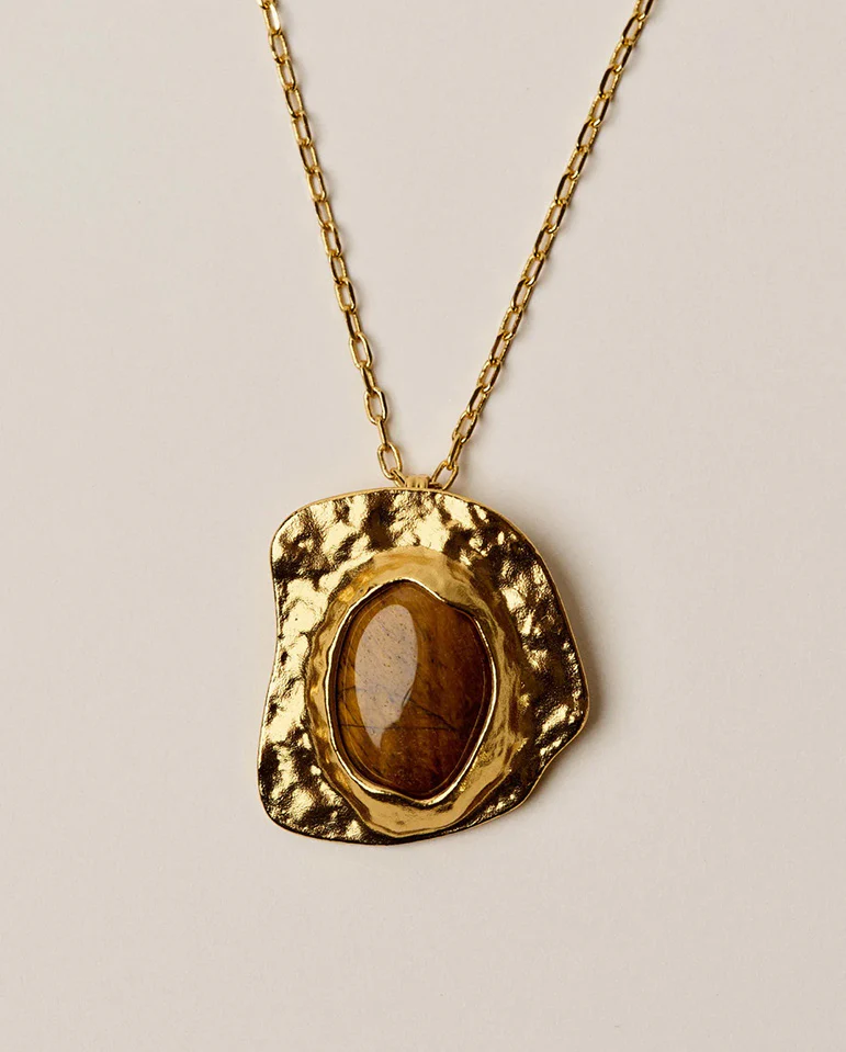 Lynett Tigers Eye Necklace - Image 3