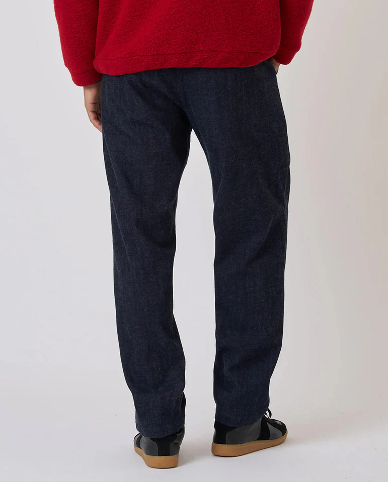 Military Chino - Brushed Indigo Denim - Image 3