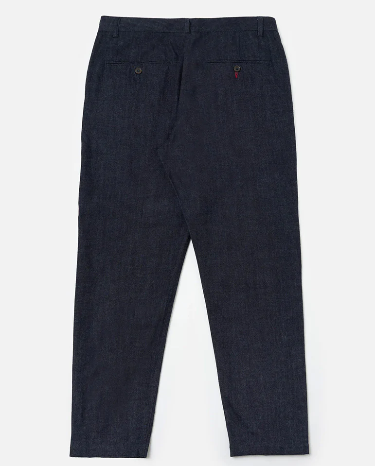 Military Chino - Brushed Indigo Denim - Image 5