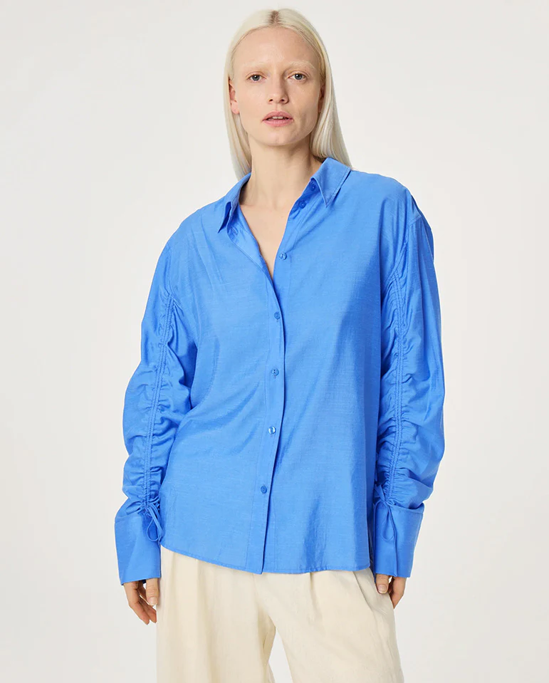 Navina Blouse - Blue Green - Image 5