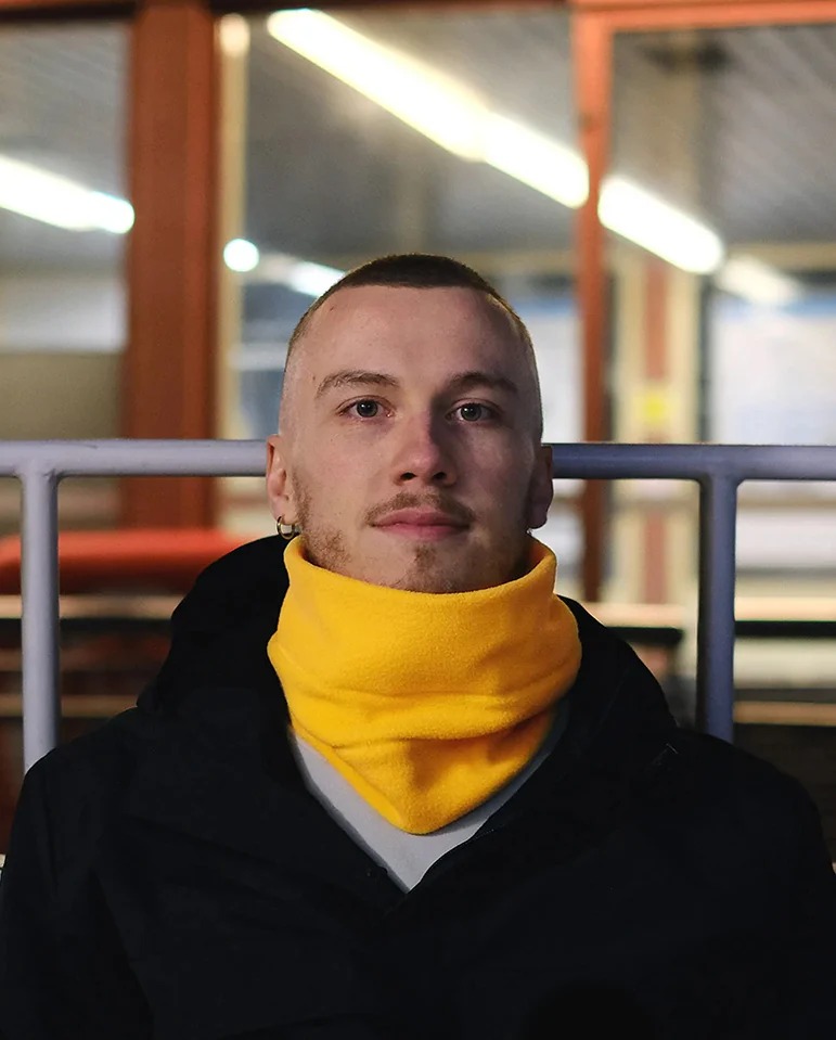 Neck Warmer YELLOW - Image 2