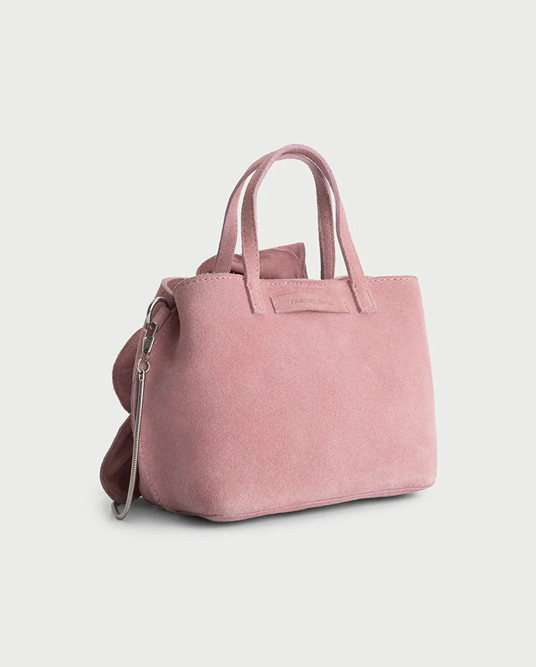 Orchidee Suede Bag - Pink - Image 5
