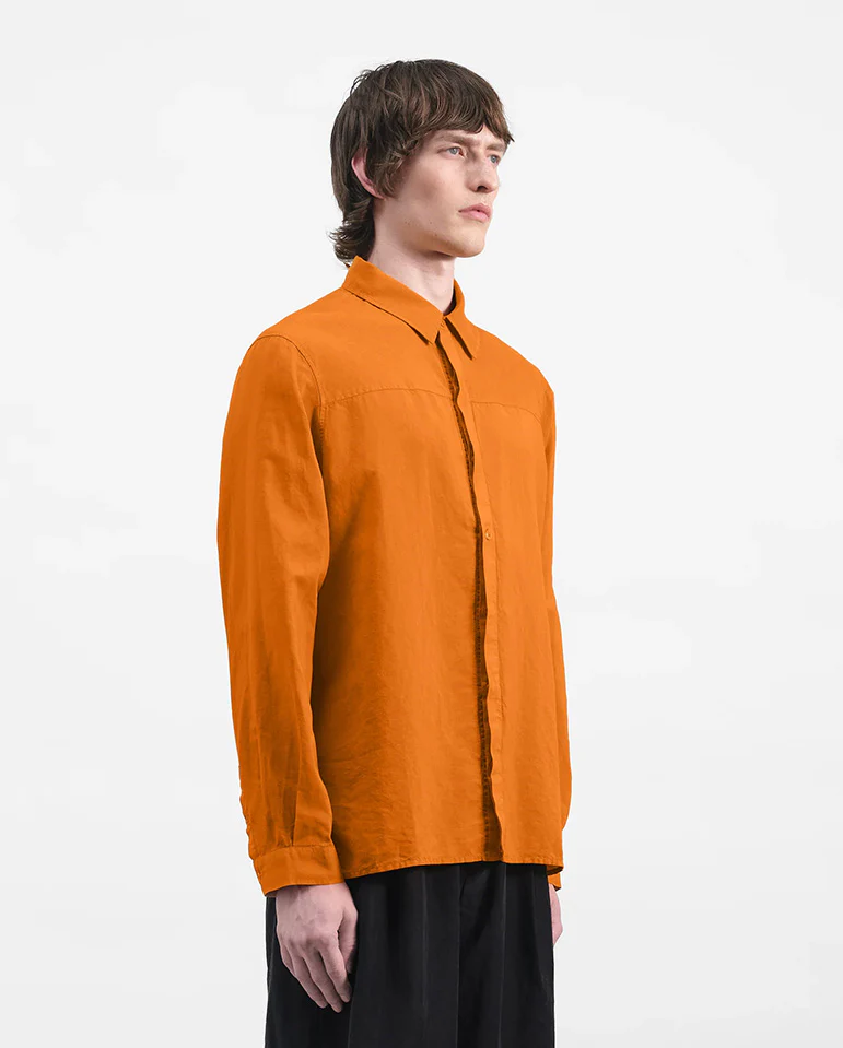MINIMAL SHIRT - Orange - Image 4