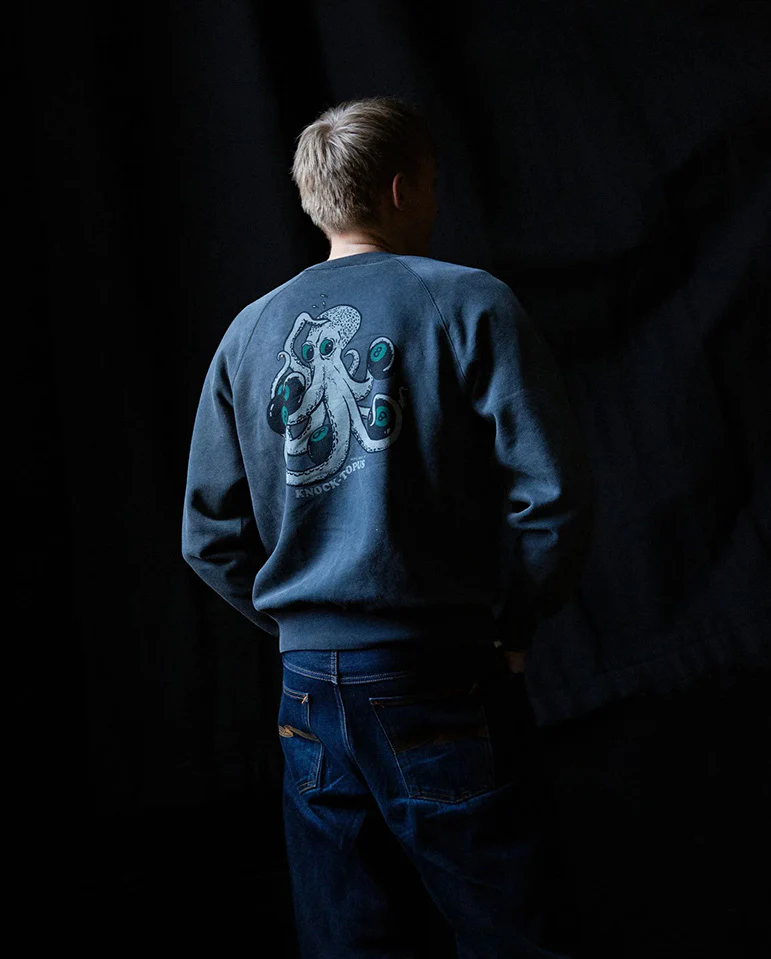 Palle Sweatshirt - Knocktopus Black - Image 4