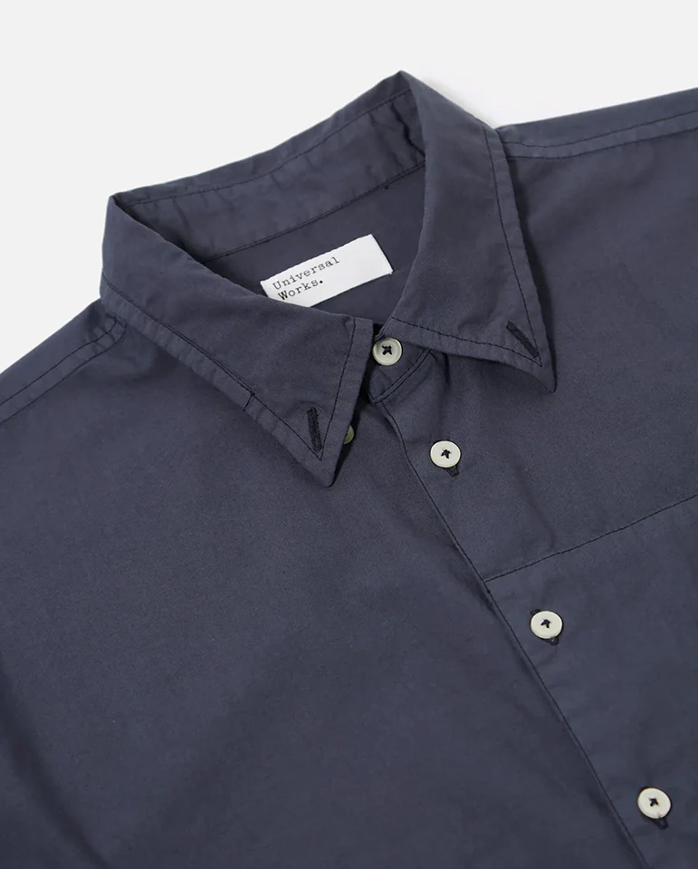PATCHED LAZY DAY SHIRT - Navy - Image 3