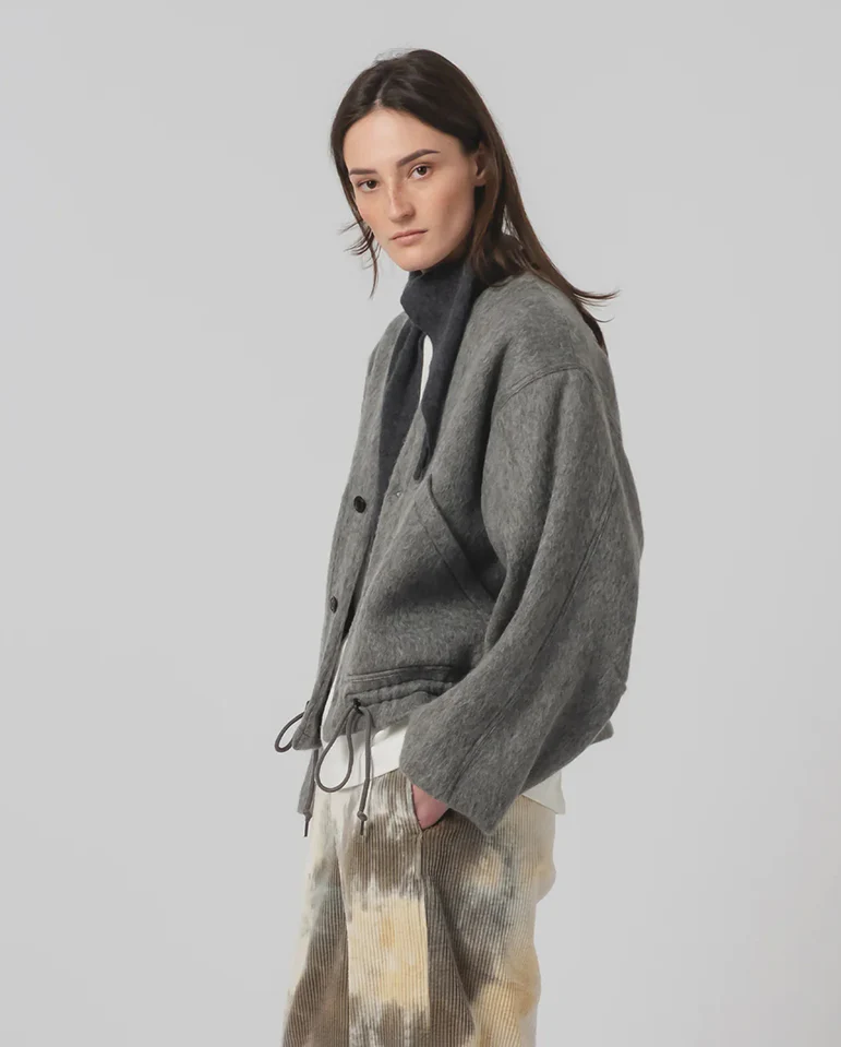 Reactor Fleece Jacket - Asphalt - Image 4