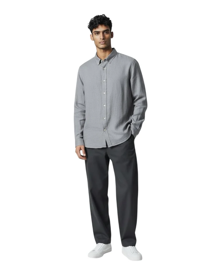Regular Fit Shirt - Lilac - Image 3