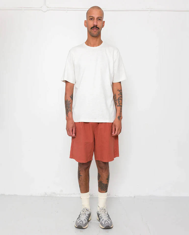 RELAXED ASSEMBLY SHORT - RED OXIDE - Image 3