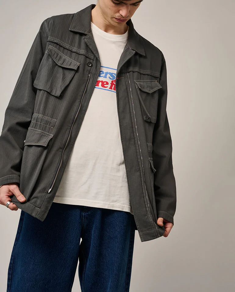Richmond Field Jacket - Vintage Black - Image 3