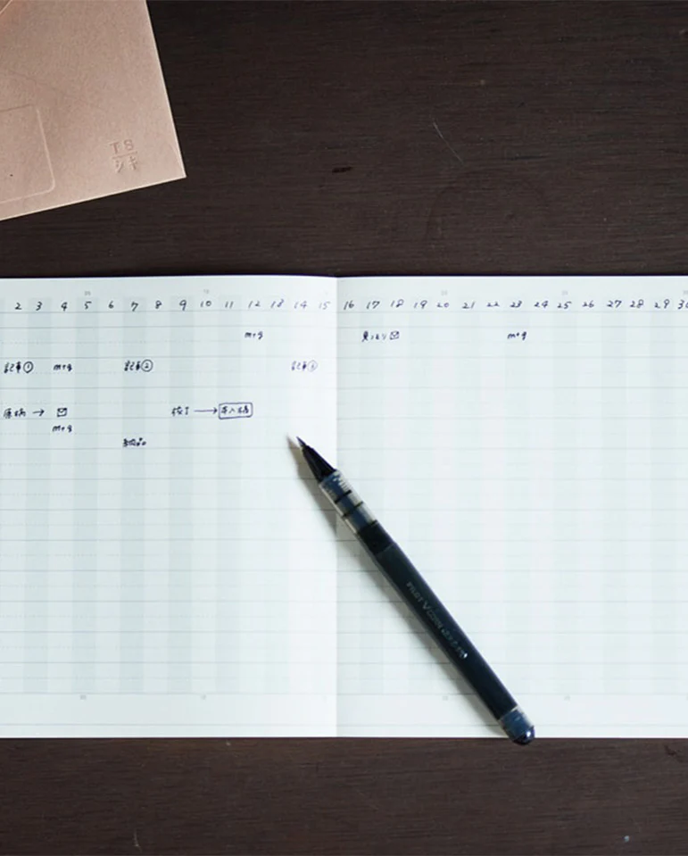 Schedule Notebook - Red - Image 4