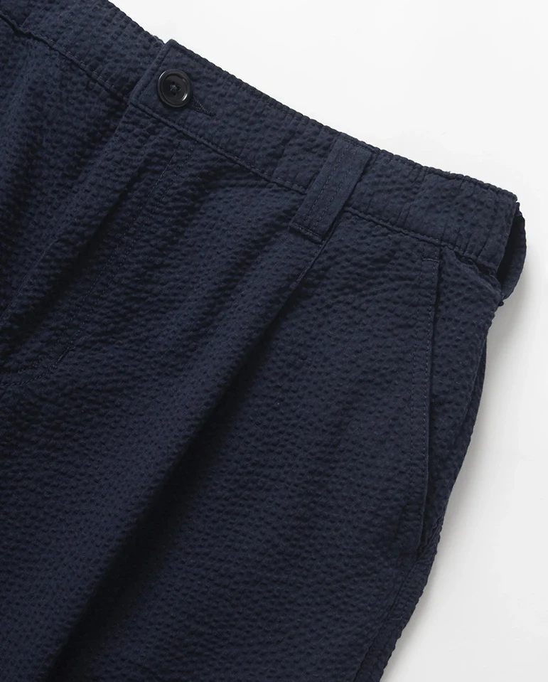 Seersucker Waiter Pants - Dark Navy - Image 2