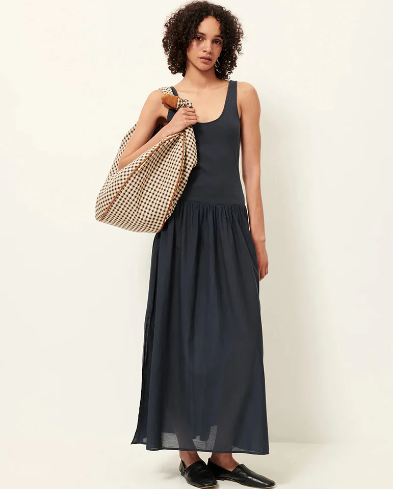 Solao Sleeveless Maxi Dress - Smoke Green - Image 4