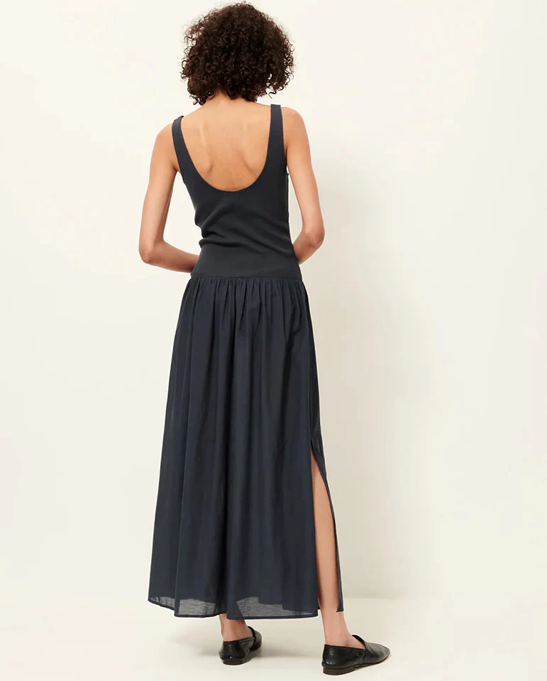 Solao Sleeveless Maxi Dress - Smoke Green - Image 5