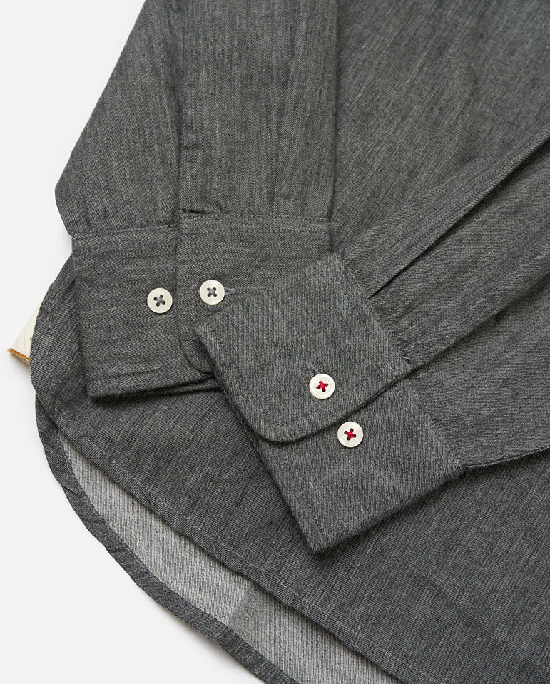Square Pocket Shirt - Charcoal - Image 6