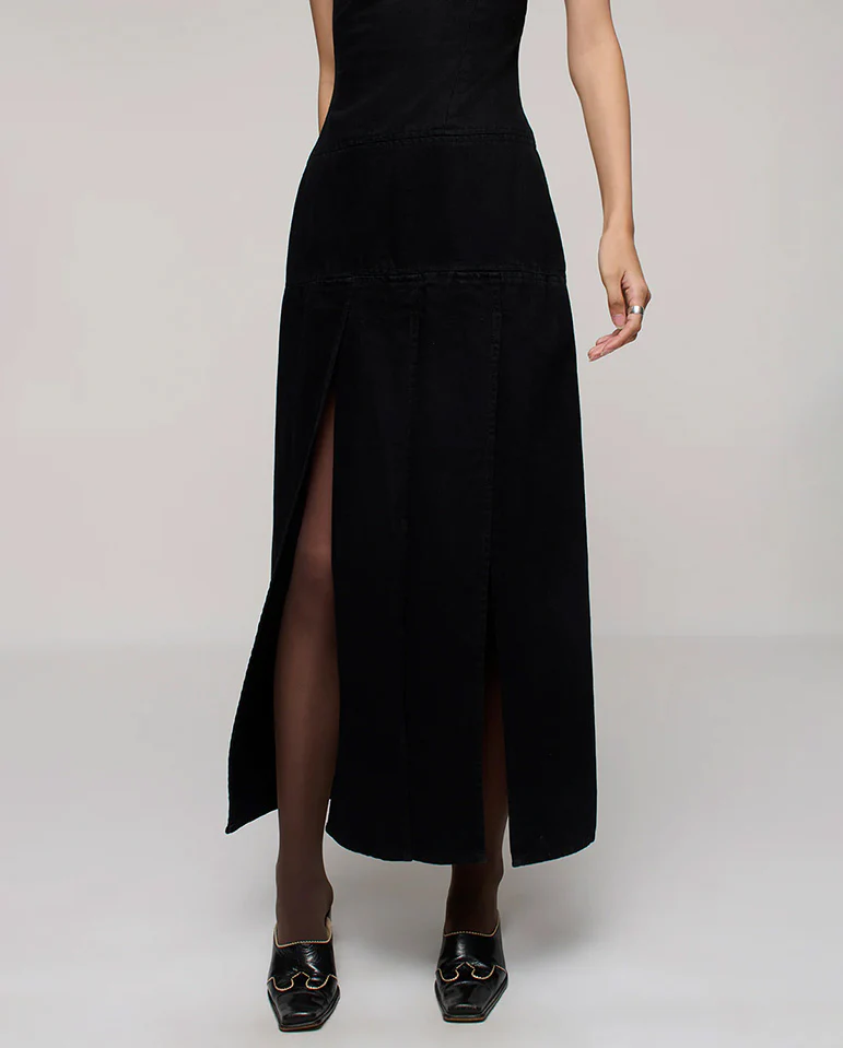 Strip Dress - One Year Black - Image 3