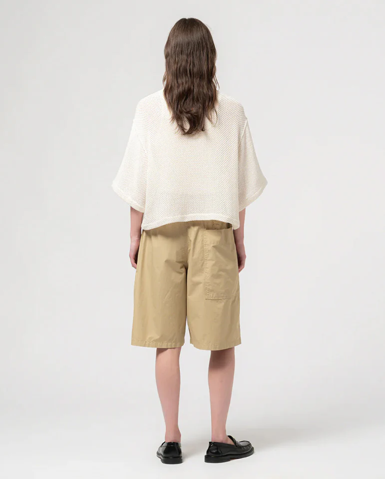Sumatra Trellis Shirt - Ecru - Image 6