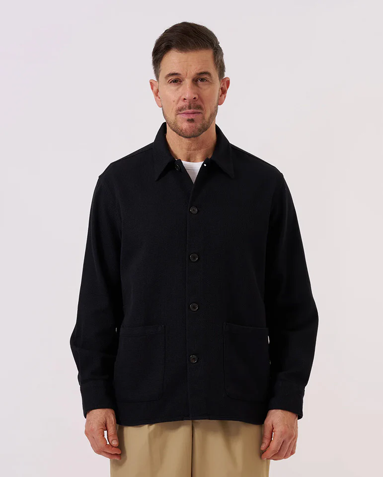 Travail Overshirt - Black - Image 2