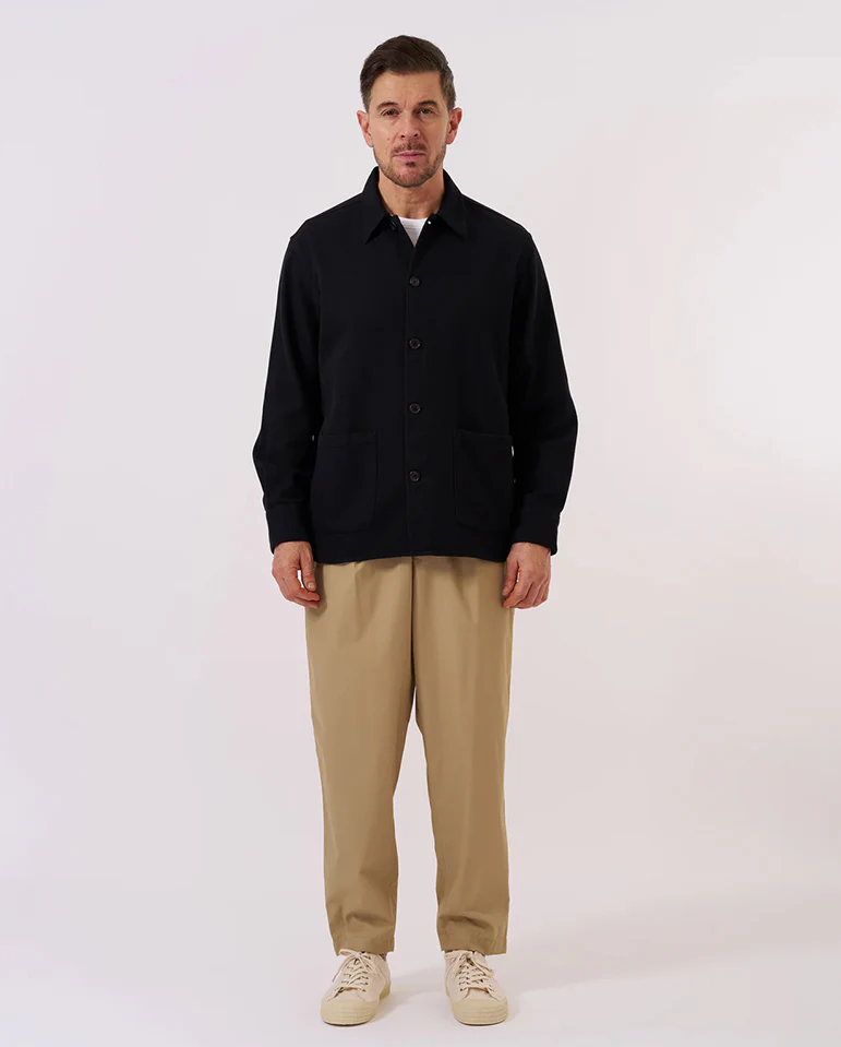 Travail Overshirt - Black - Image 3