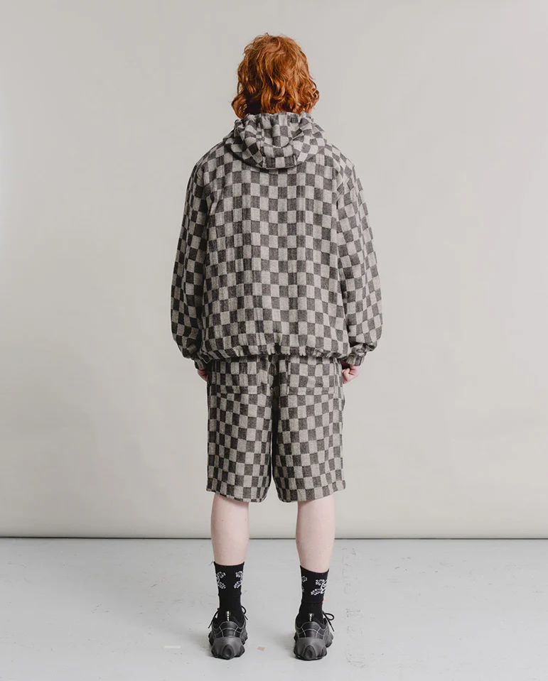 Trellis Shorts - Black Check - Image 3