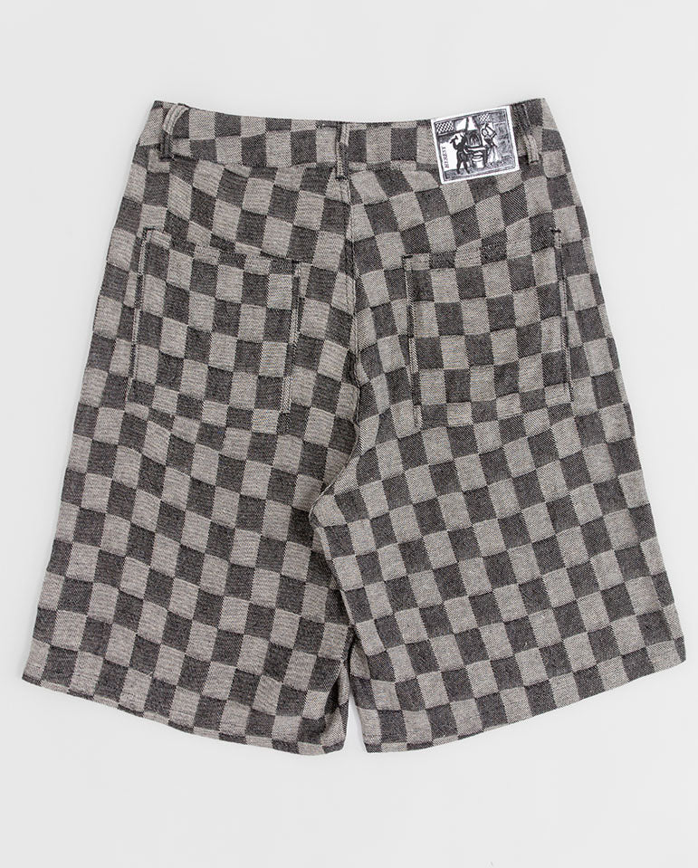 Trellis Shorts - Black Check - Image 6