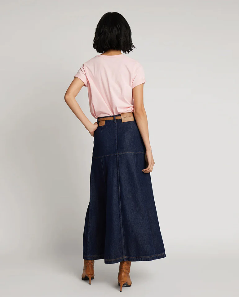 Tuxya Denim Skirt INDIGO - Image 4