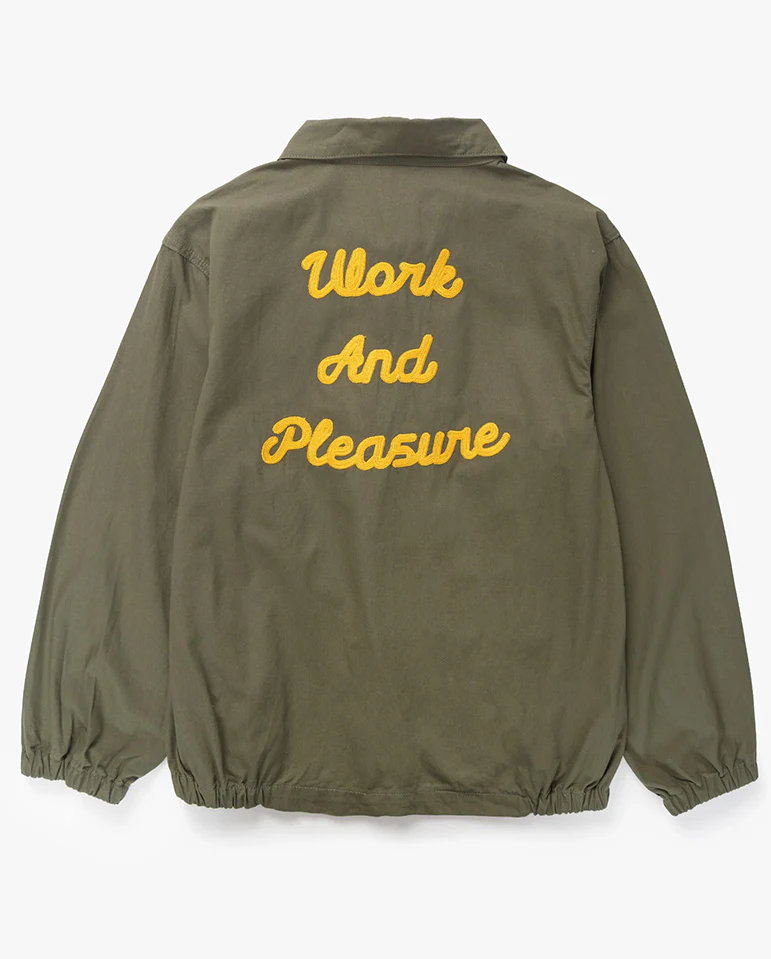 Twill Work Jacket - Olive - Image 2