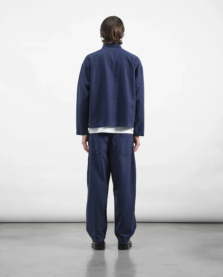 TWISTED SEAM TROUSER - Navy - Image 6