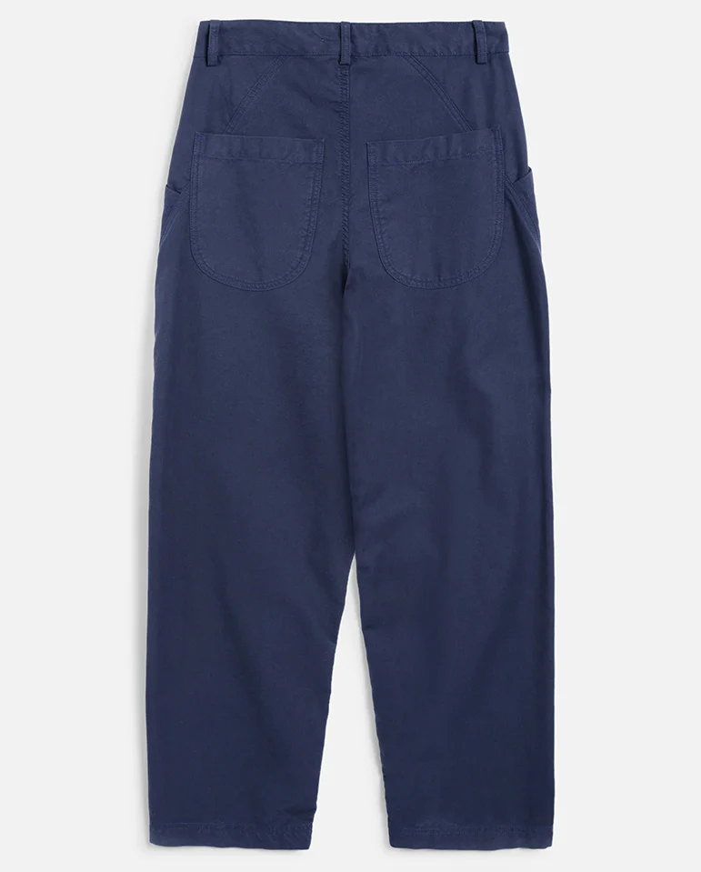 TWISTED SEAM TROUSER - Navy - Image 7