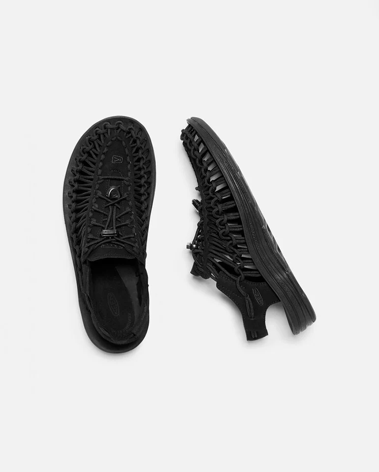 Mens Uneek Sandal Black/Black - Image 4