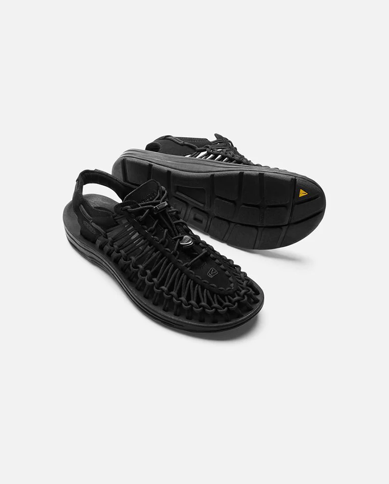 Mens Uneek Sandal Black/Black - Image 5