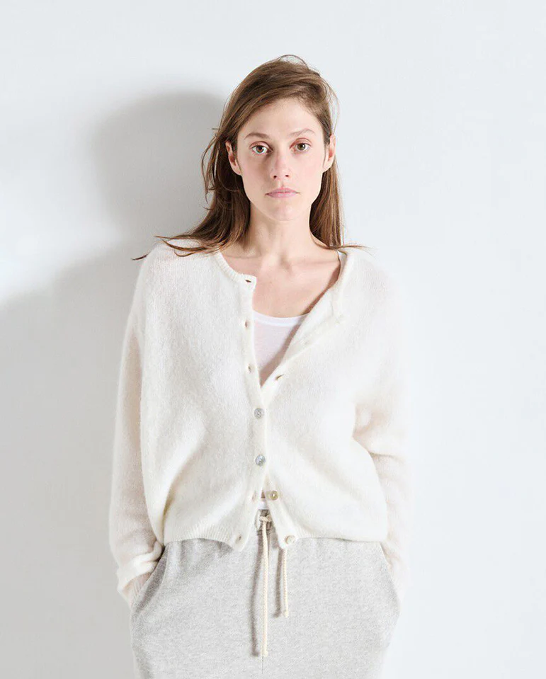 Vitow Cardigan - White - Image 2
