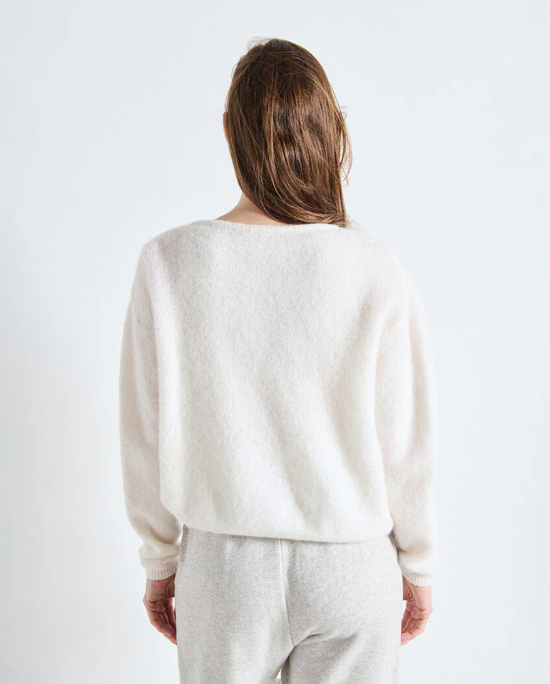 Vitow Cardigan - White - Image 5