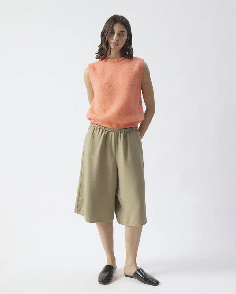 Vitow Sleeveless Knit - Salmon Melange - Image 4