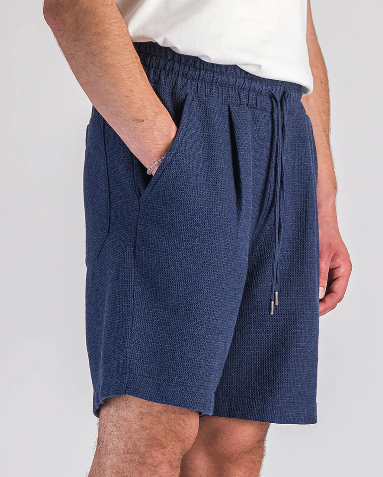 Waffle bermudas - blue - Image 3