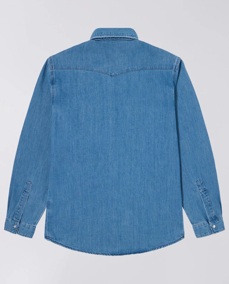 Western Shirt - Light Blue Used - Image 2