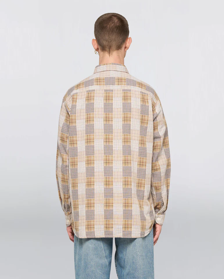 Work Shirt - Beige / Brown - Image 4