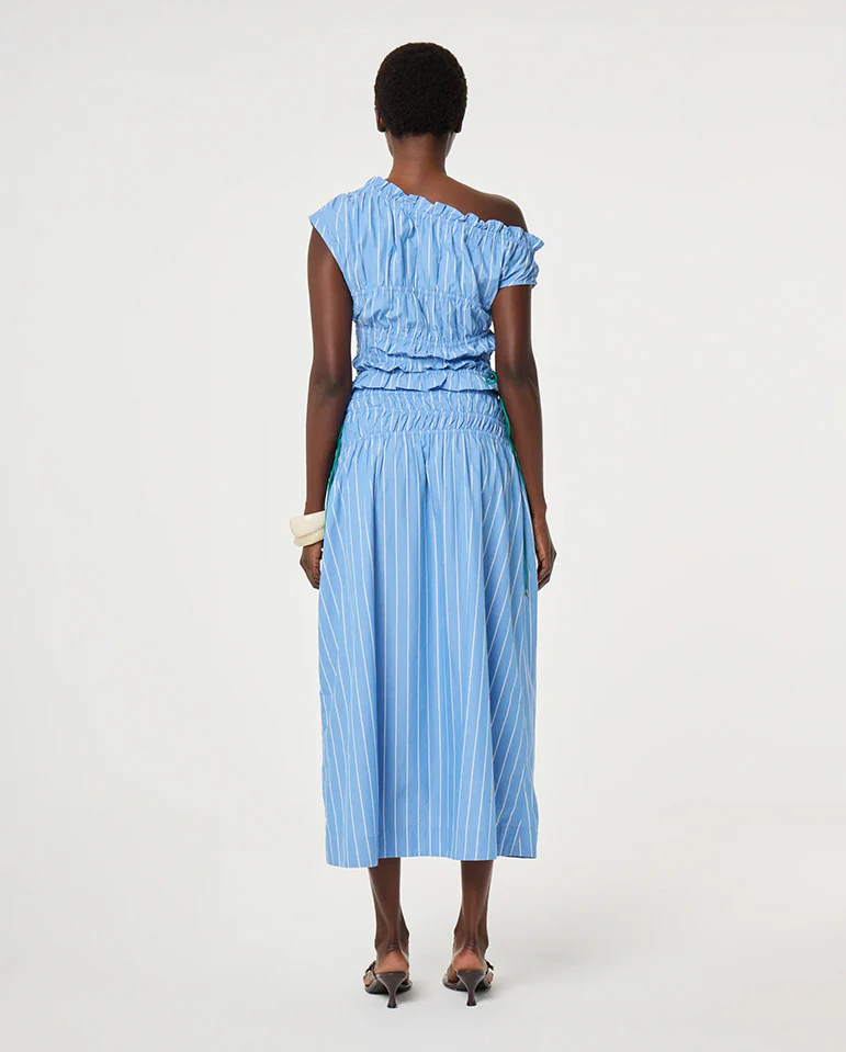 Yoko Skirt - Blue Stripe - Image 4