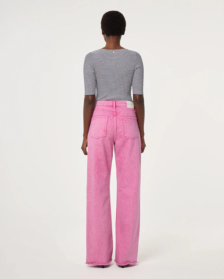 Zoe Boyfriend Jean - Pink - Image 3